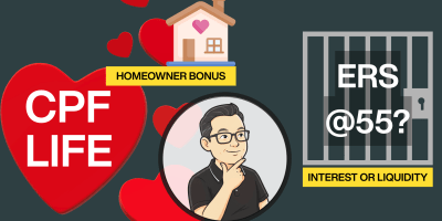 CPF Retirement strategy for homeowners age 55, skipping ERS for liquidity